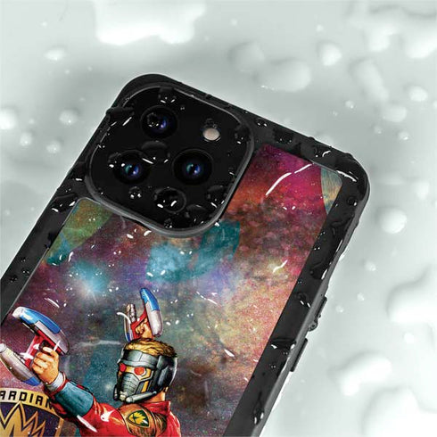 Marvel Star-Lord Cosmic Commander iPhone 15 Pro Waterproof Case